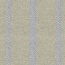 Hopsack Stripe Bluebell Apex Curtains